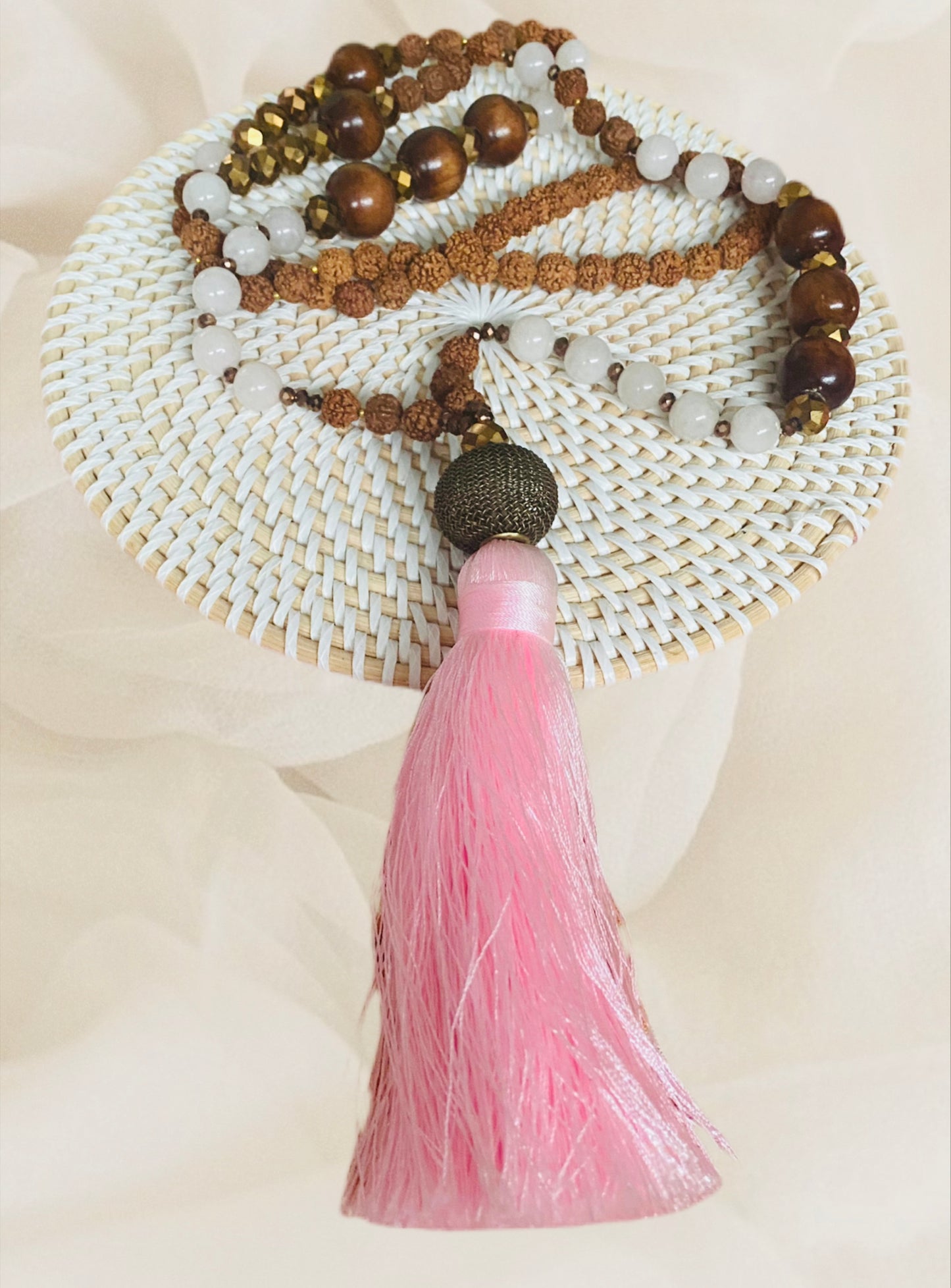 Coco Bead Necklace With Tassel