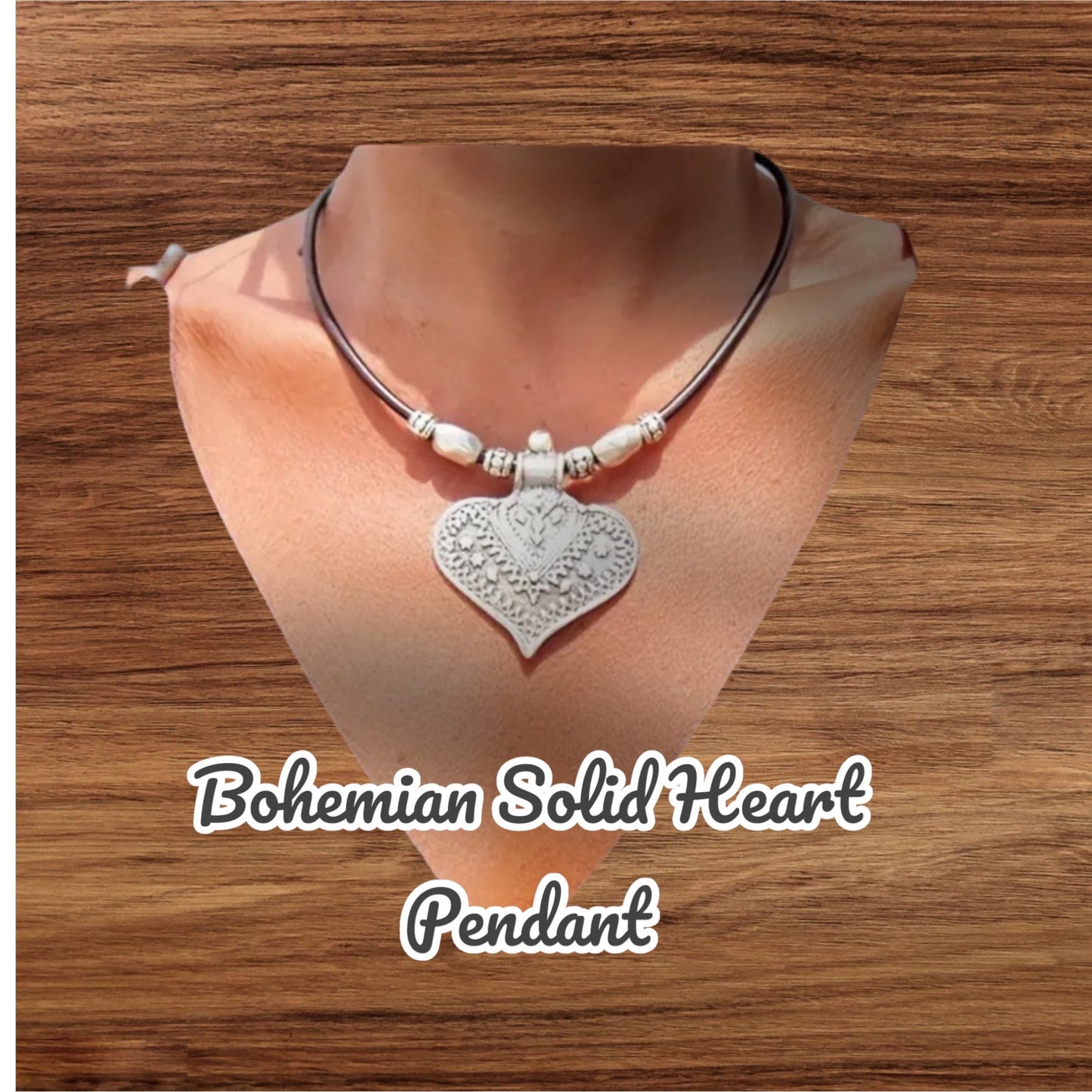Pendant Necklace Heart Design