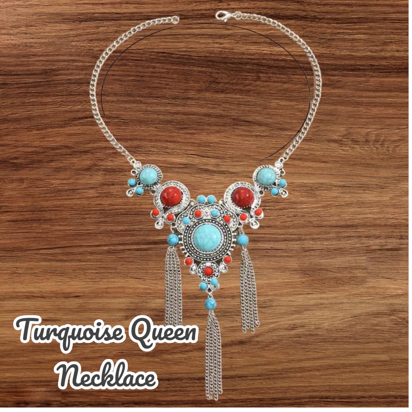 Bohemian Turquoise Indi Necklace