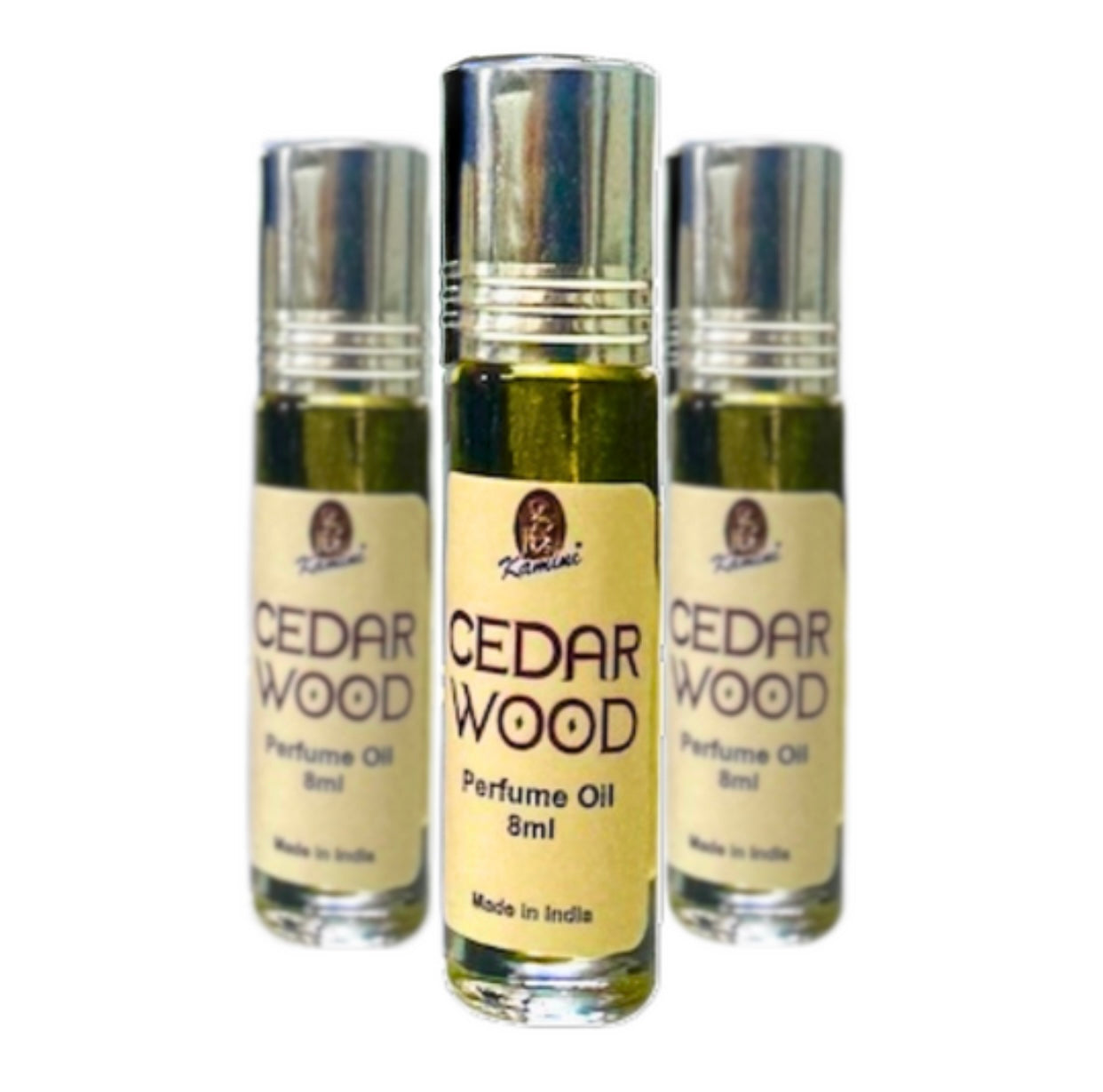 Kamini Perfume Oil Fragrance Cedar Wood 8ml