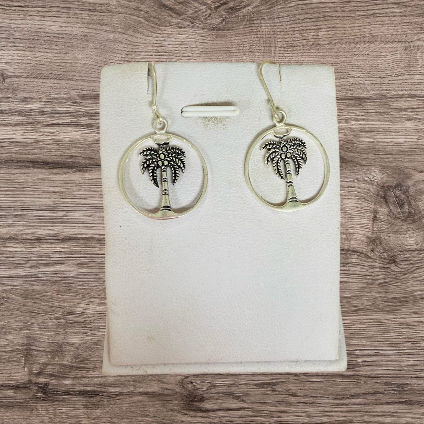 Earrings Palms Sterling Silver
