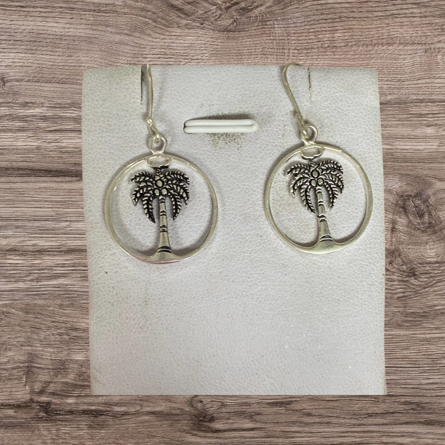 Earrings Palms Sterling Silver