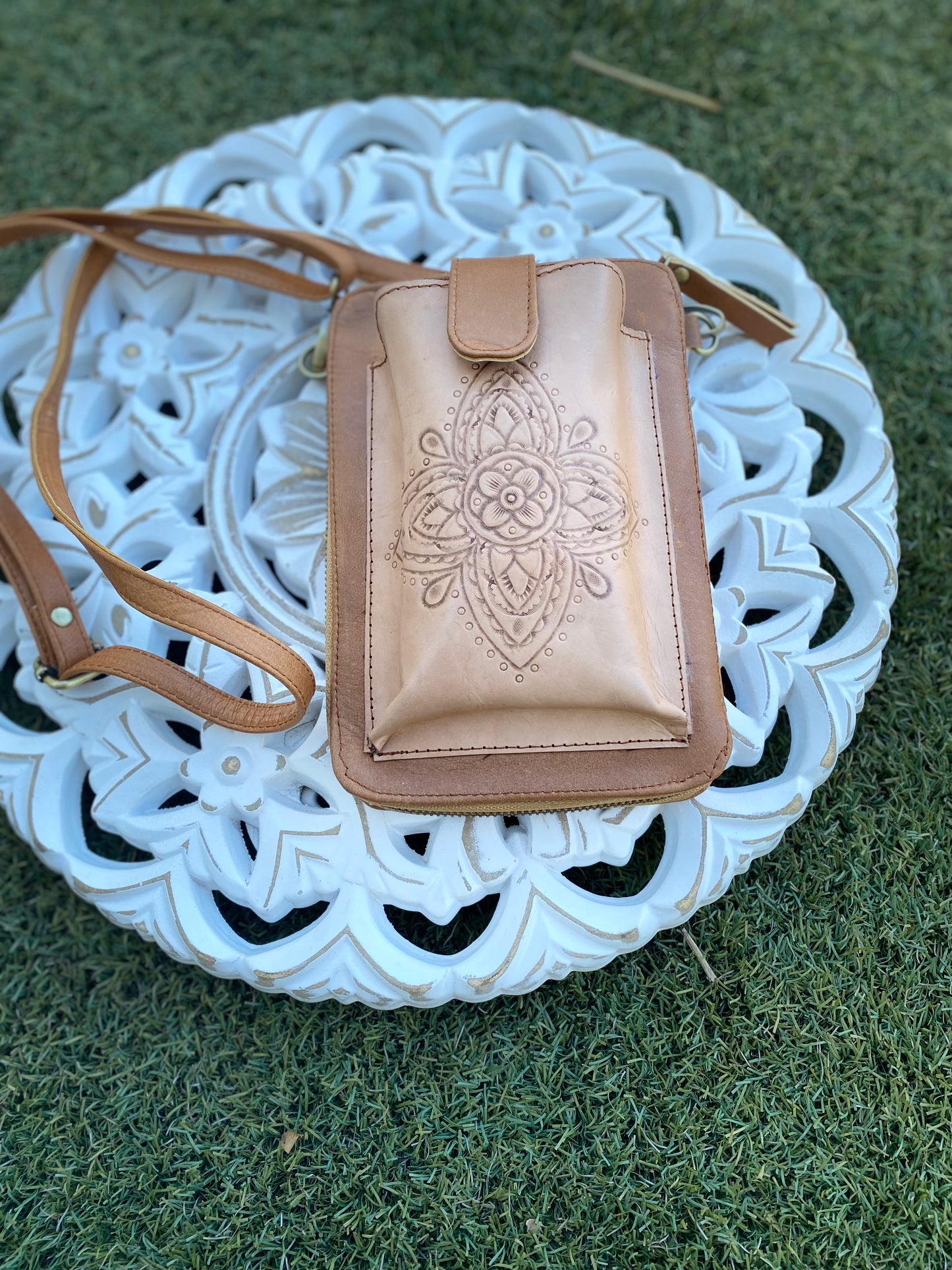 New Leather Travel Bag*Wallet*Phone Pouch