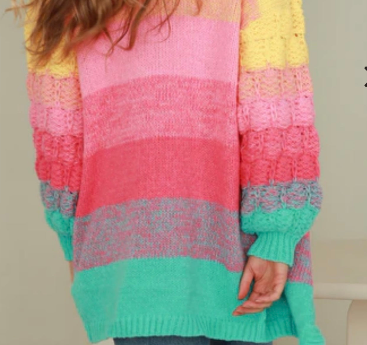 Jorja Knit Cardigan Poppy