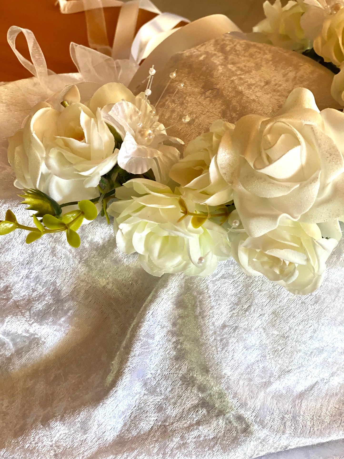 Flower Crown Headpiece “Destiny” Wedding-Bridesmaids-Festival
