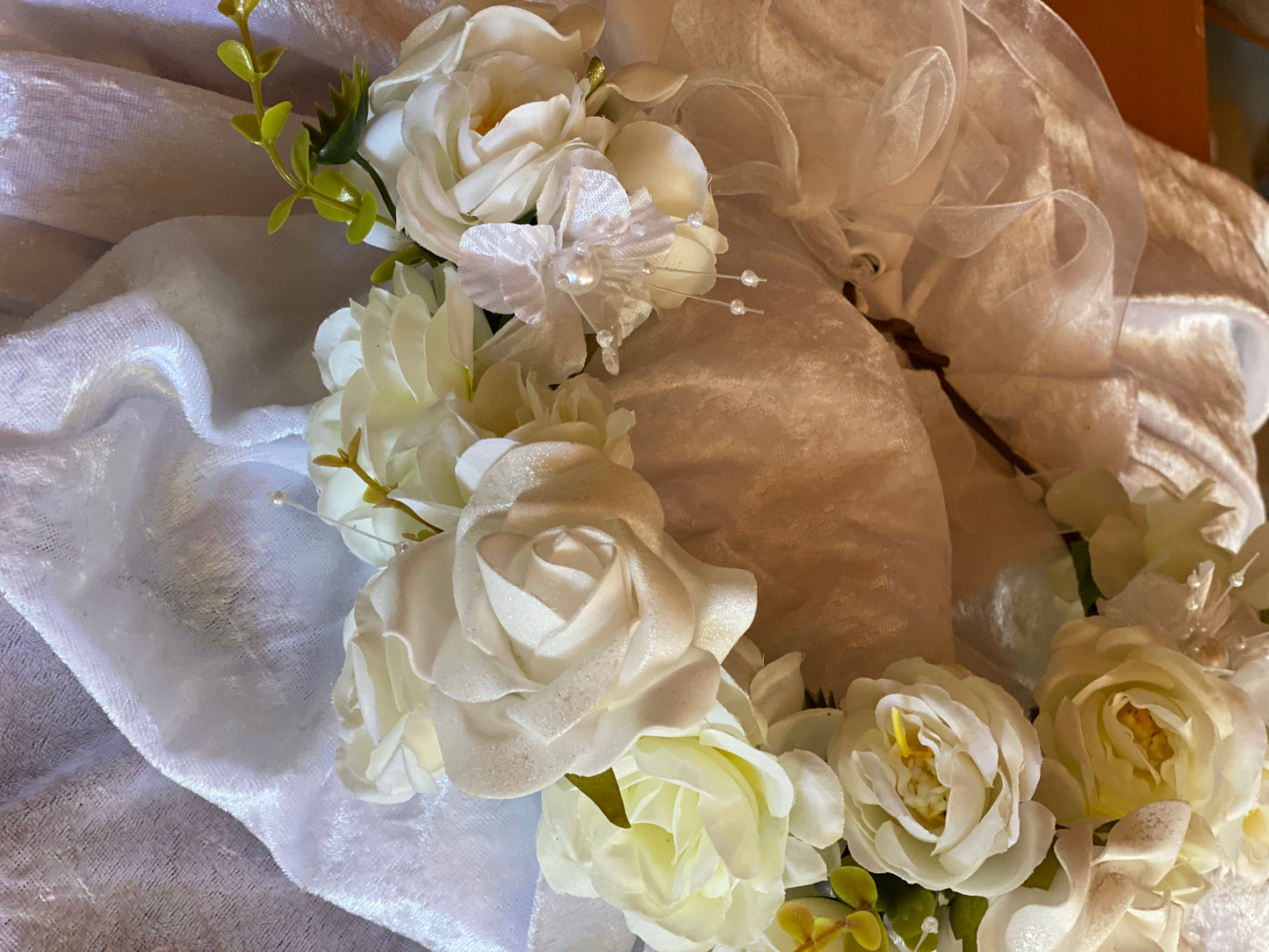 Flower Crown Headpiece “Destiny” Wedding-Bridesmaids-Festival
