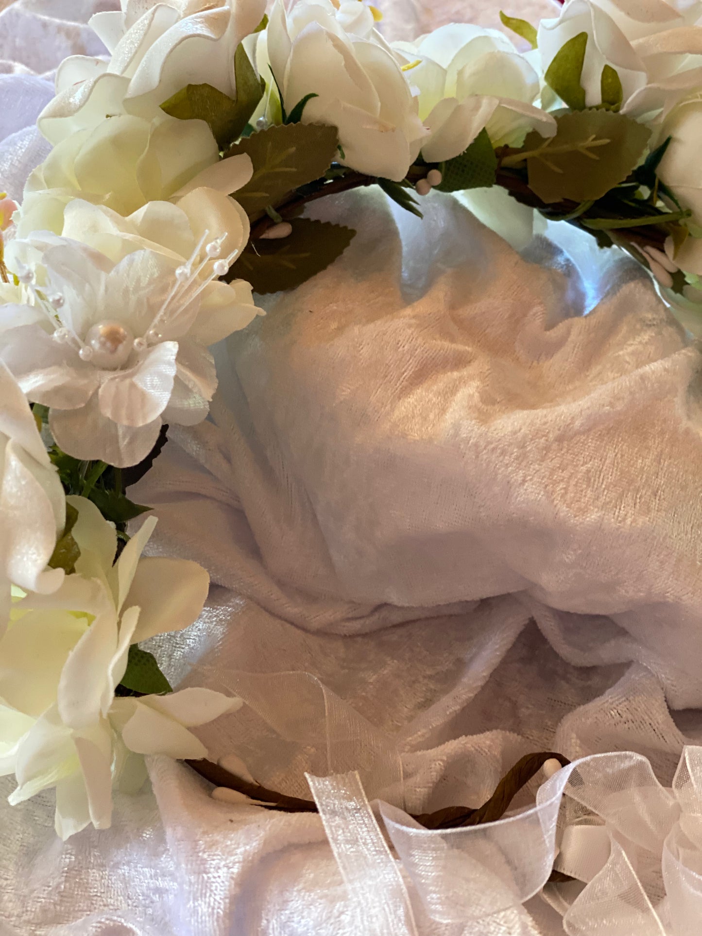 Flower Crown Headpiece “Destiny” Wedding-Bridesmaids-Festival
