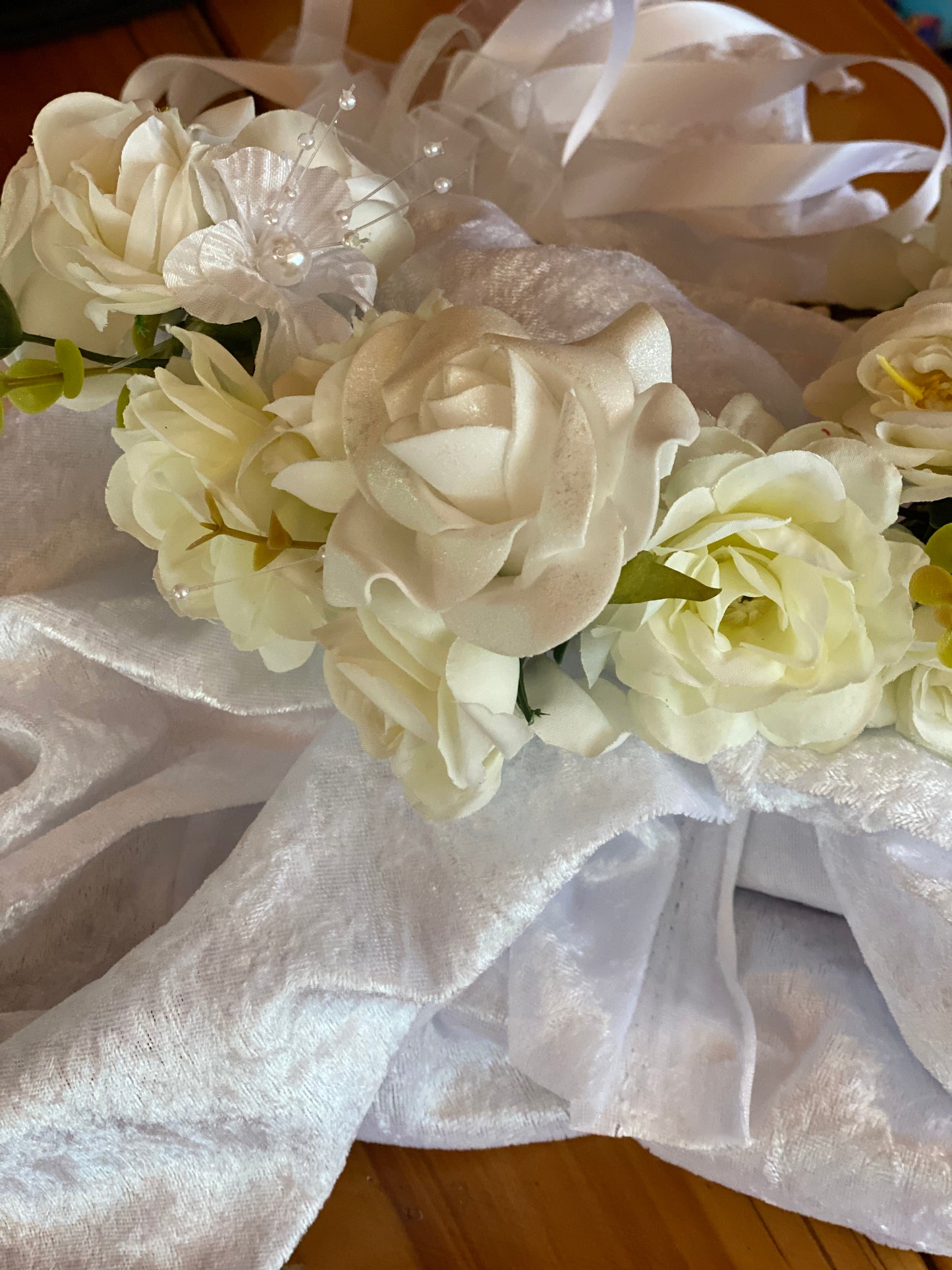 Flower Crown Headpiece “Destiny” Wedding-Bridesmaids-Festival