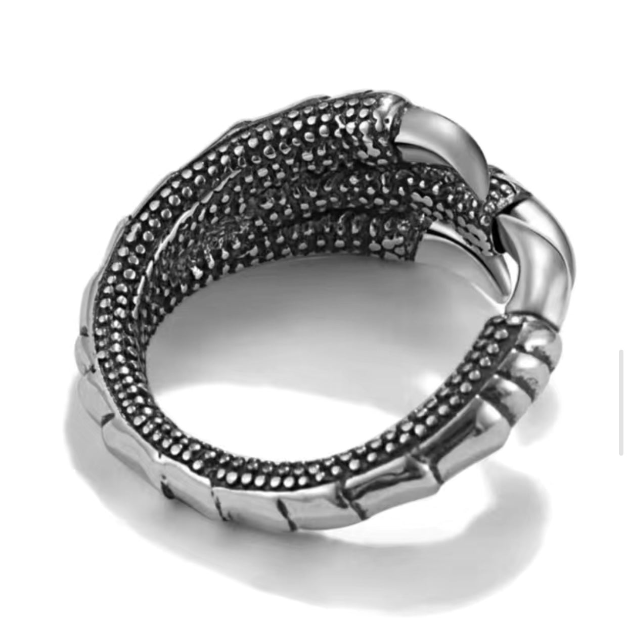 Dragon Claw Ring Sterling Silver