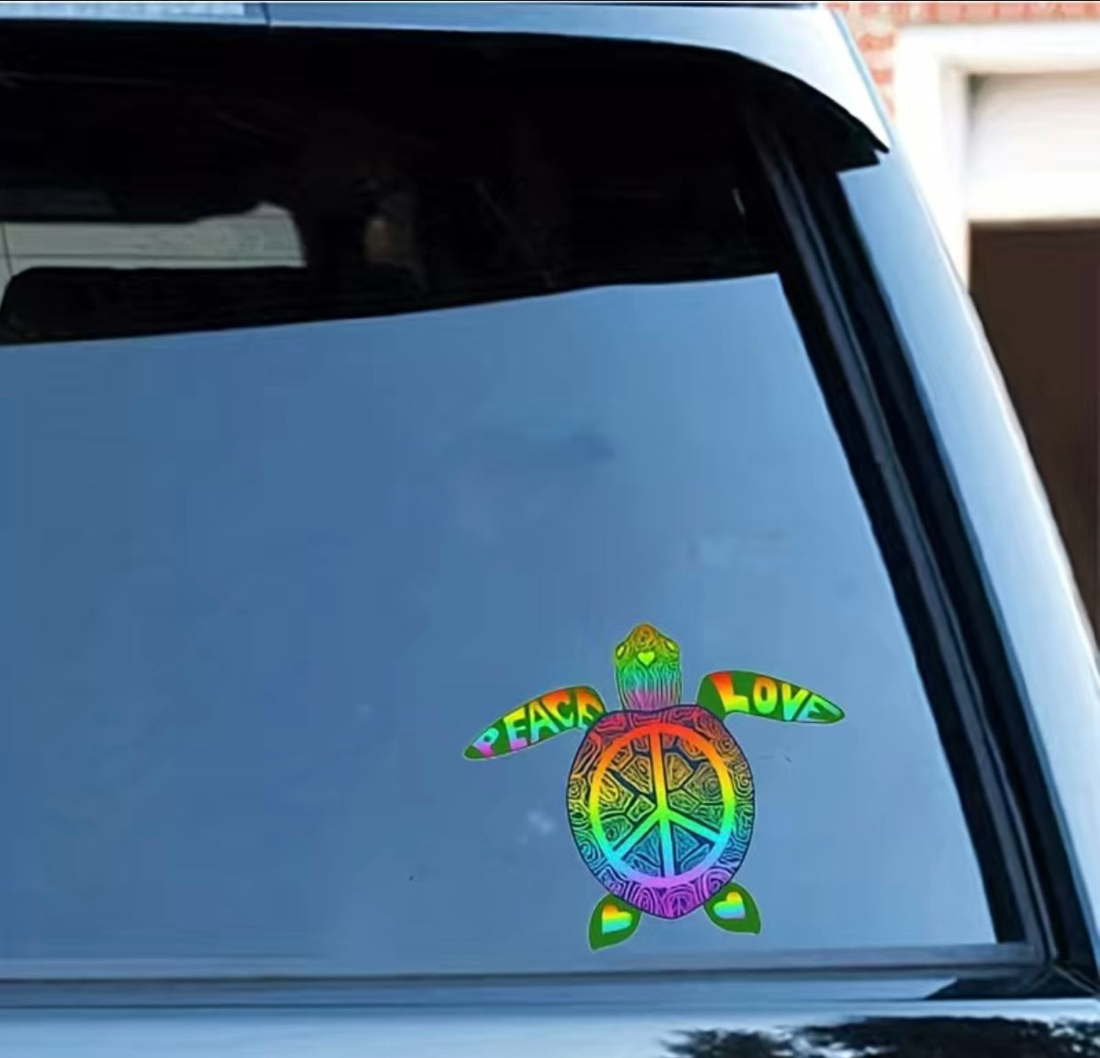 Peace-Turtle Vinyl Sticker Decal Car-Laptop-Luggage-Home