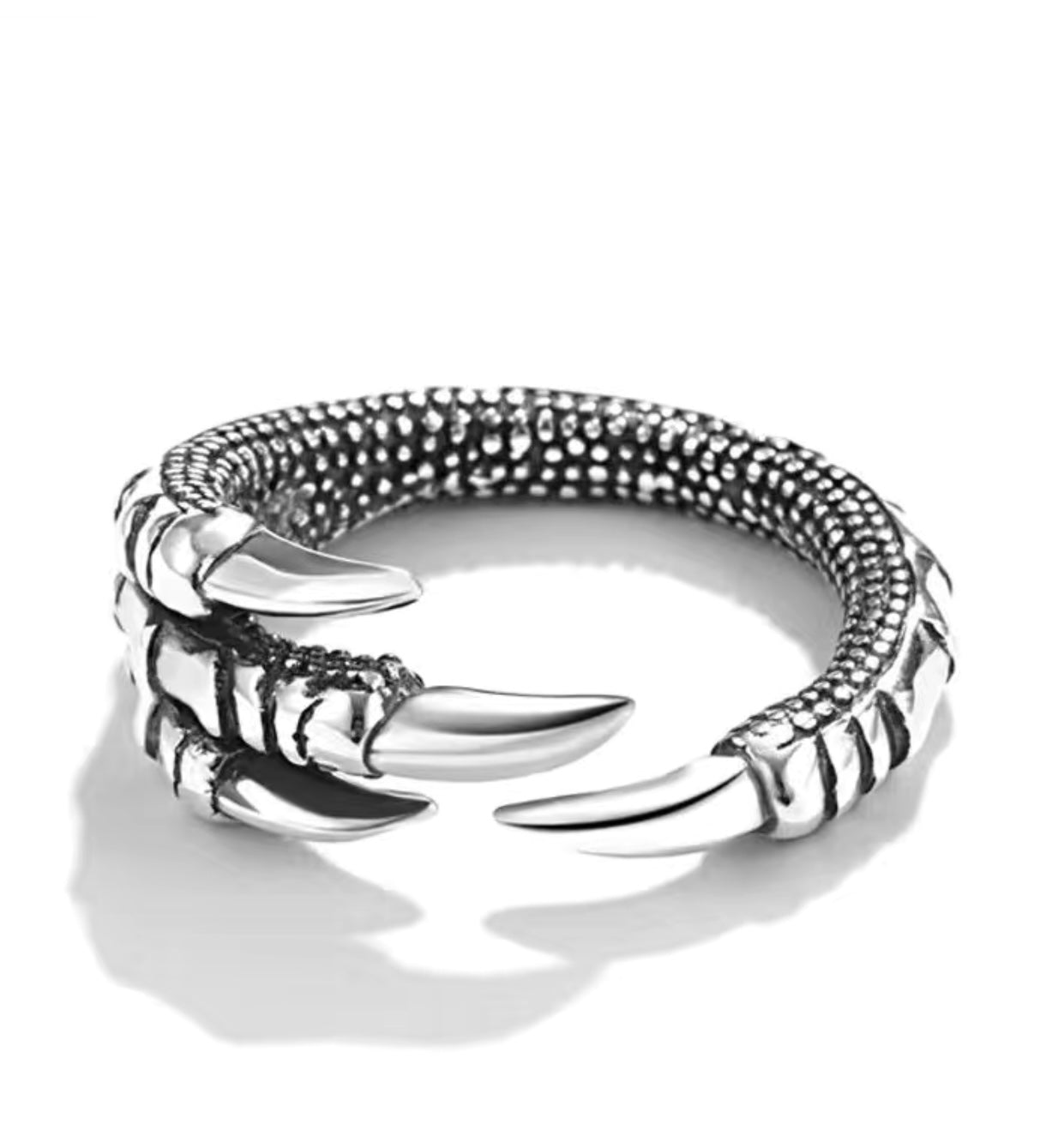 Dragon Claw Ring Sterling Silver