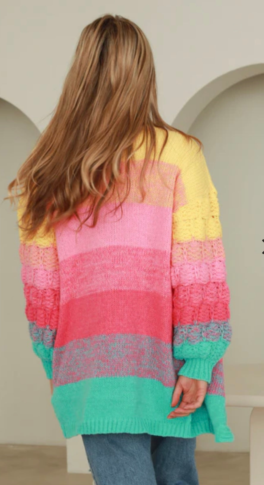 Jorja Knit Cardigan Poppy