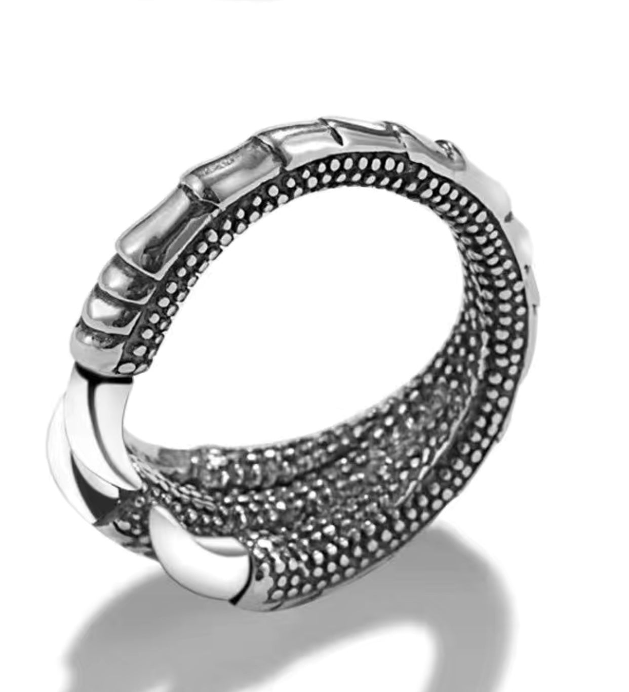 Dragon Claw Ring Sterling Silver
