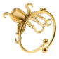 Oceans Octopus Ring Adjustable 18k Gold Plated