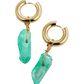 Aventurine Stone Earrings
18k Gold Plated
