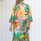 Tropics Glam Dress Multi Green