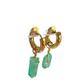 Aventurine Stone Earrings
18k Gold Plated
