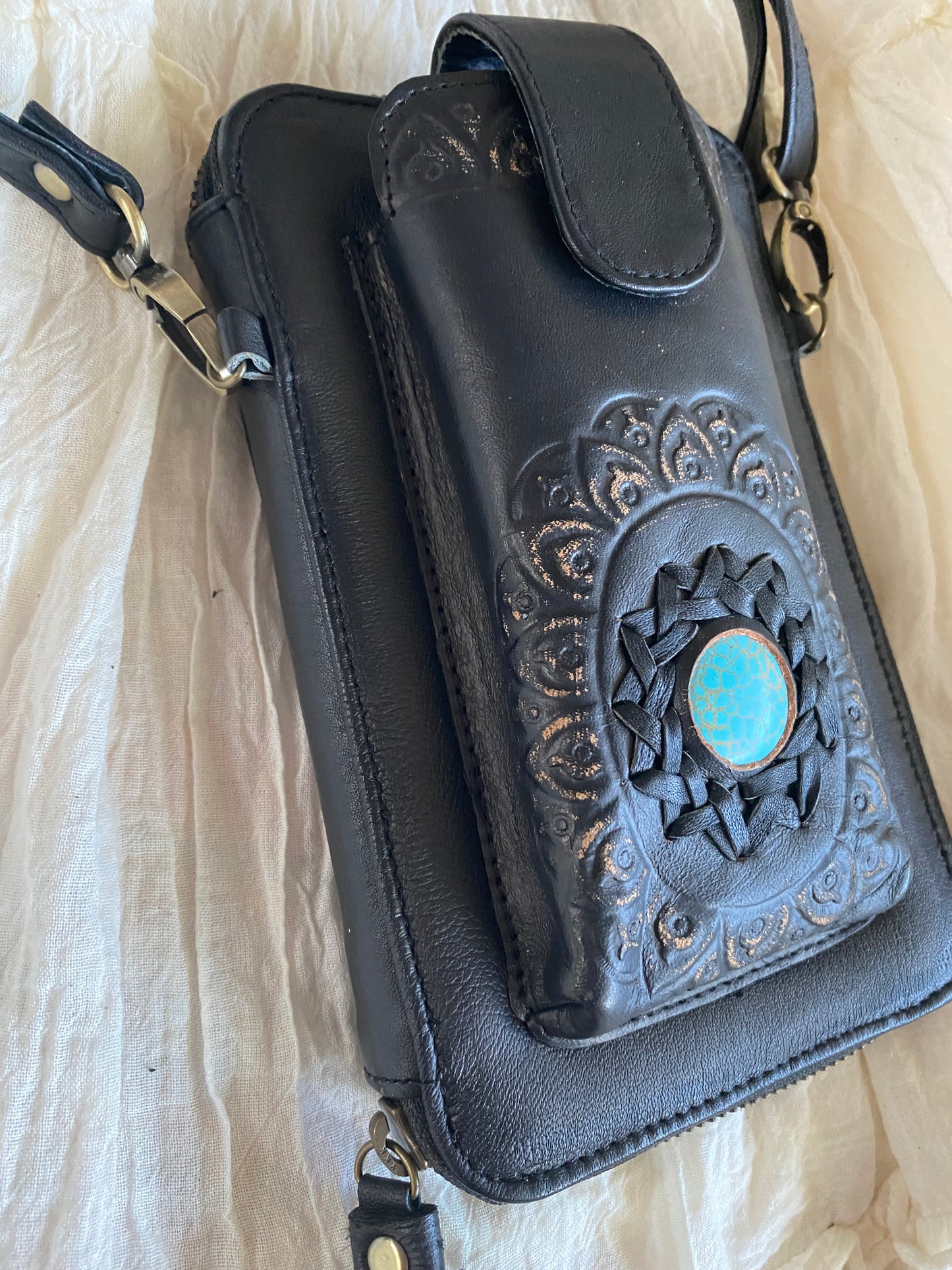 Dreamcatcher Zip Round Travel Wallet Bag