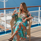 Paradiso Resort Midi Dress Blue
