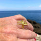 Oceans Octopus Ring Adjustable 18k Gold Plated
