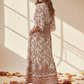 Autumn Dunes Maxi Dress