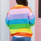 Rainbow Pullover Knit Jumper