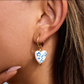 Shars Star Heart Earrings