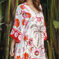 Island Cove Summer Dress Red