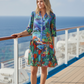 Tahitian Blue Mini Dress