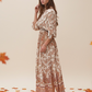 Autumn Dunes Maxi Dress