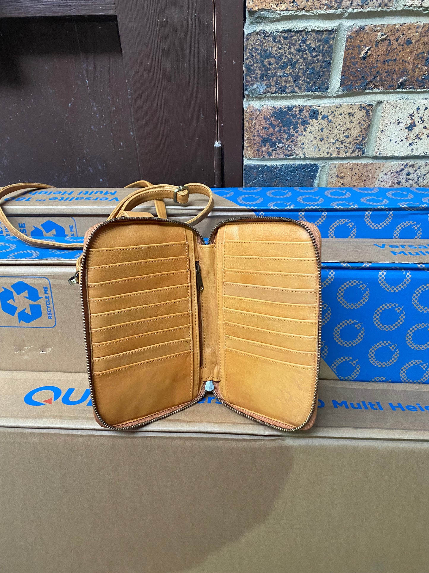 Mandala Flower Phone Wallet Bag
Genuine Leather