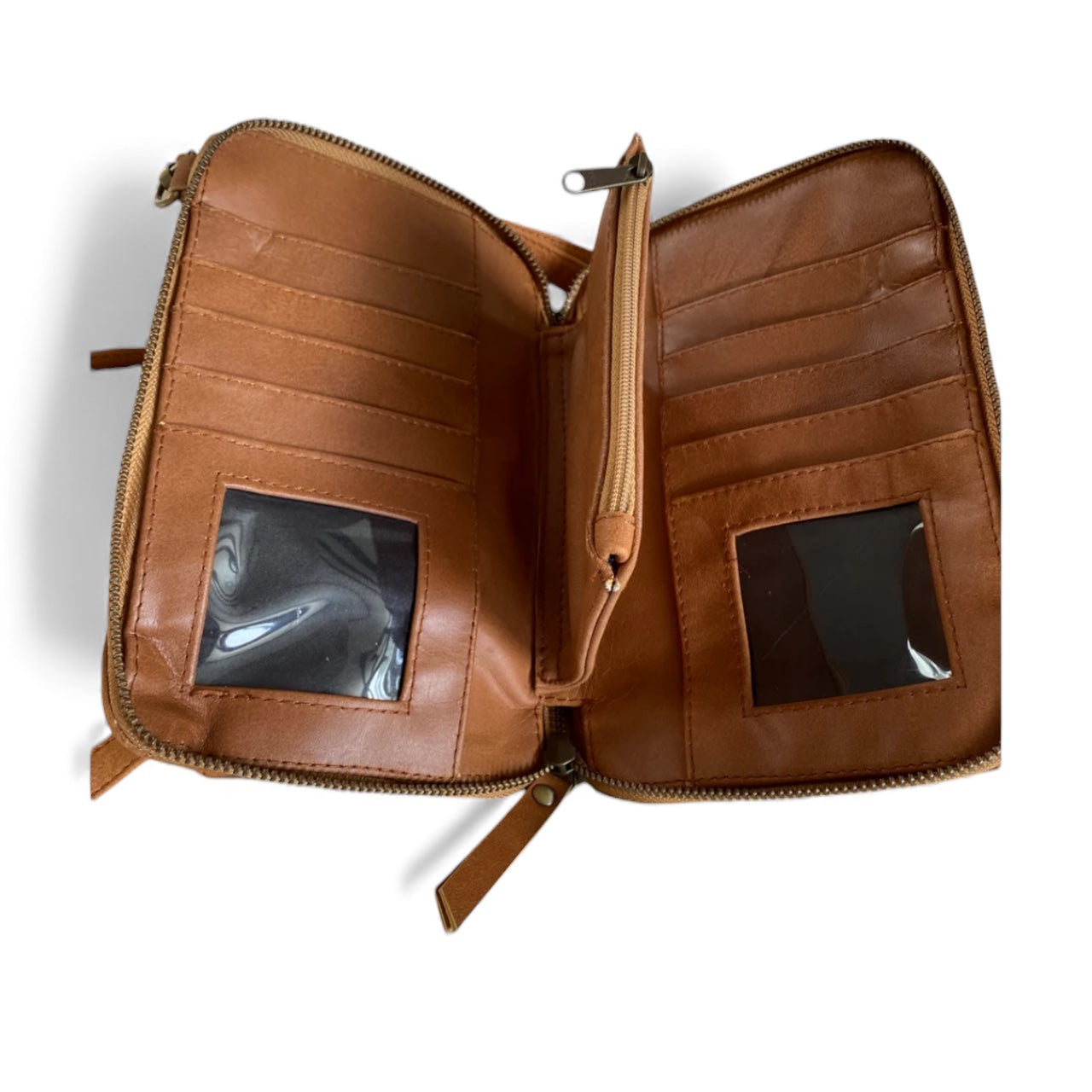 Flower Phone Wallet Bag Leather