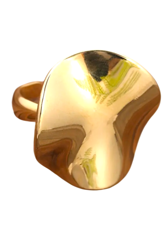 Chelsea Open Ring 18k Gold Plated