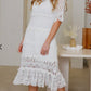 Rae Lace Dress White Elegant Style Wedding-Occasion