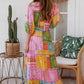 Maxi Dress Valentine Print