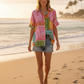 Patchwork Cottage Paisley Print Shirt