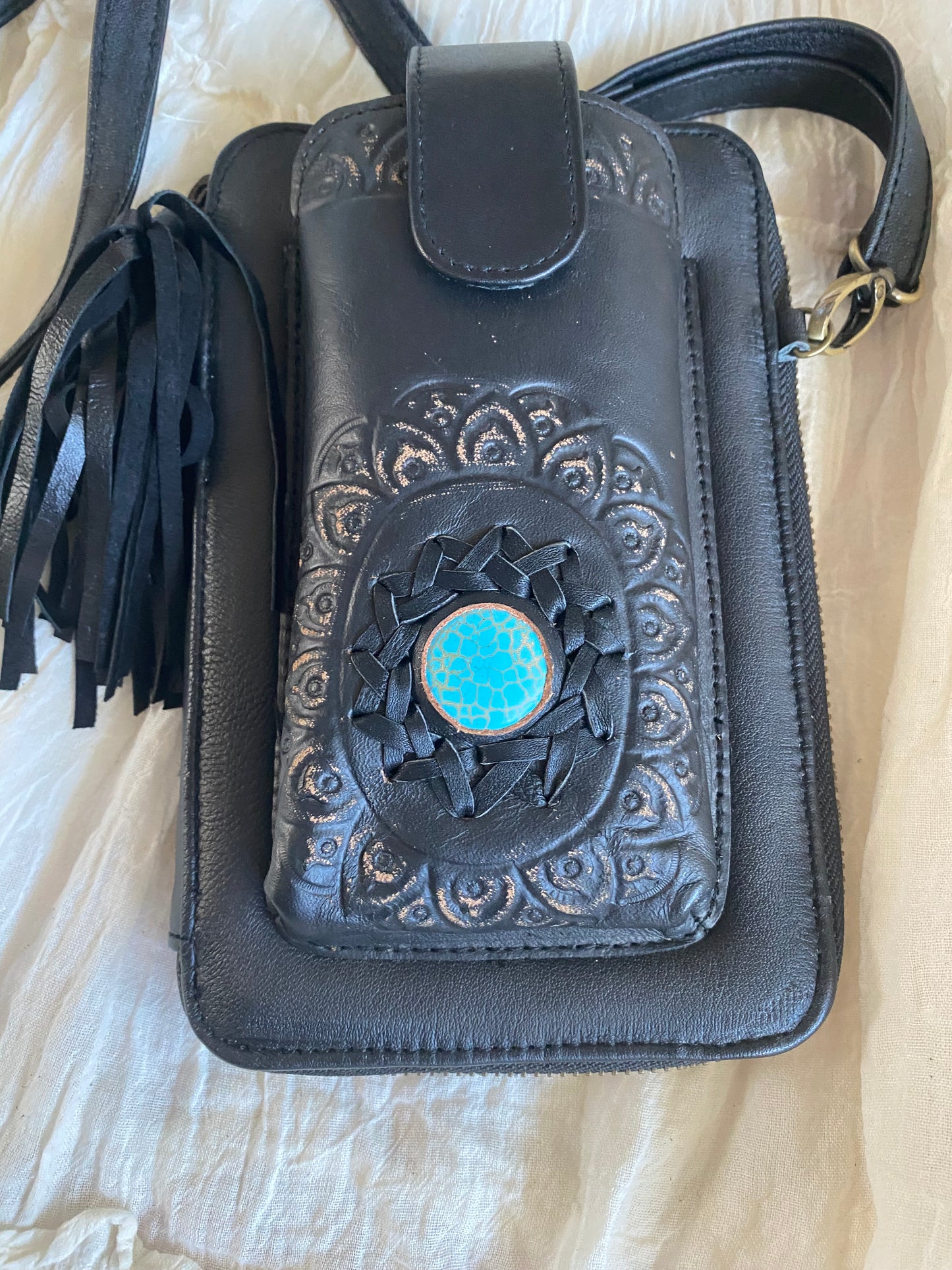 Dreamcatcher Zip Round Travel Wallet Bag