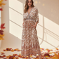 Autumn Dunes Maxi Dress