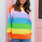 Rainbow Pullover Knit Jumper