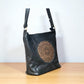Bohemian Mandala Weaved Black
Leather Bag