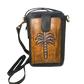 Coco Palm Tree Wallet Phone Bag Leather