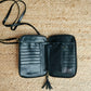 Ohana Palms Travel Wallet Phone Pouch Bag Black
