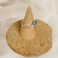 Moonstone Ring Set In Sterling Silver