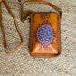 Boho Leather Phone Wallet Travel Bag