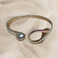 Infinity Knot Bangle Sterling Silver
