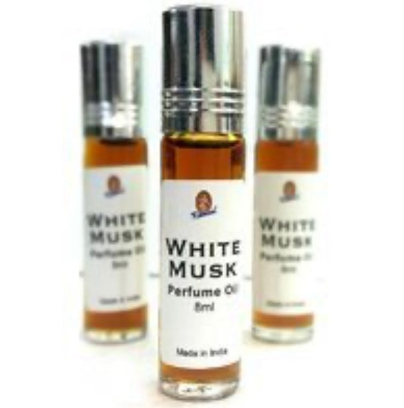 Kamini Perfume Oil Fragrance White Musk 8ml