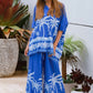 Palm Cove Shirt Royal Blue