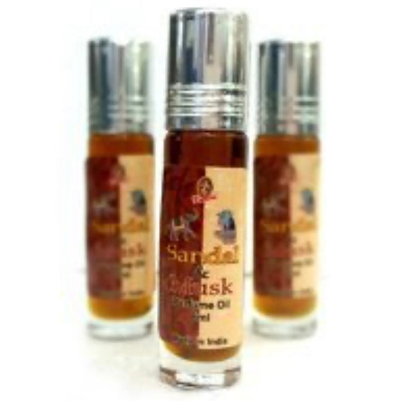 Kamini Perfume Oil Fragrance Sandal & Musk 8ml