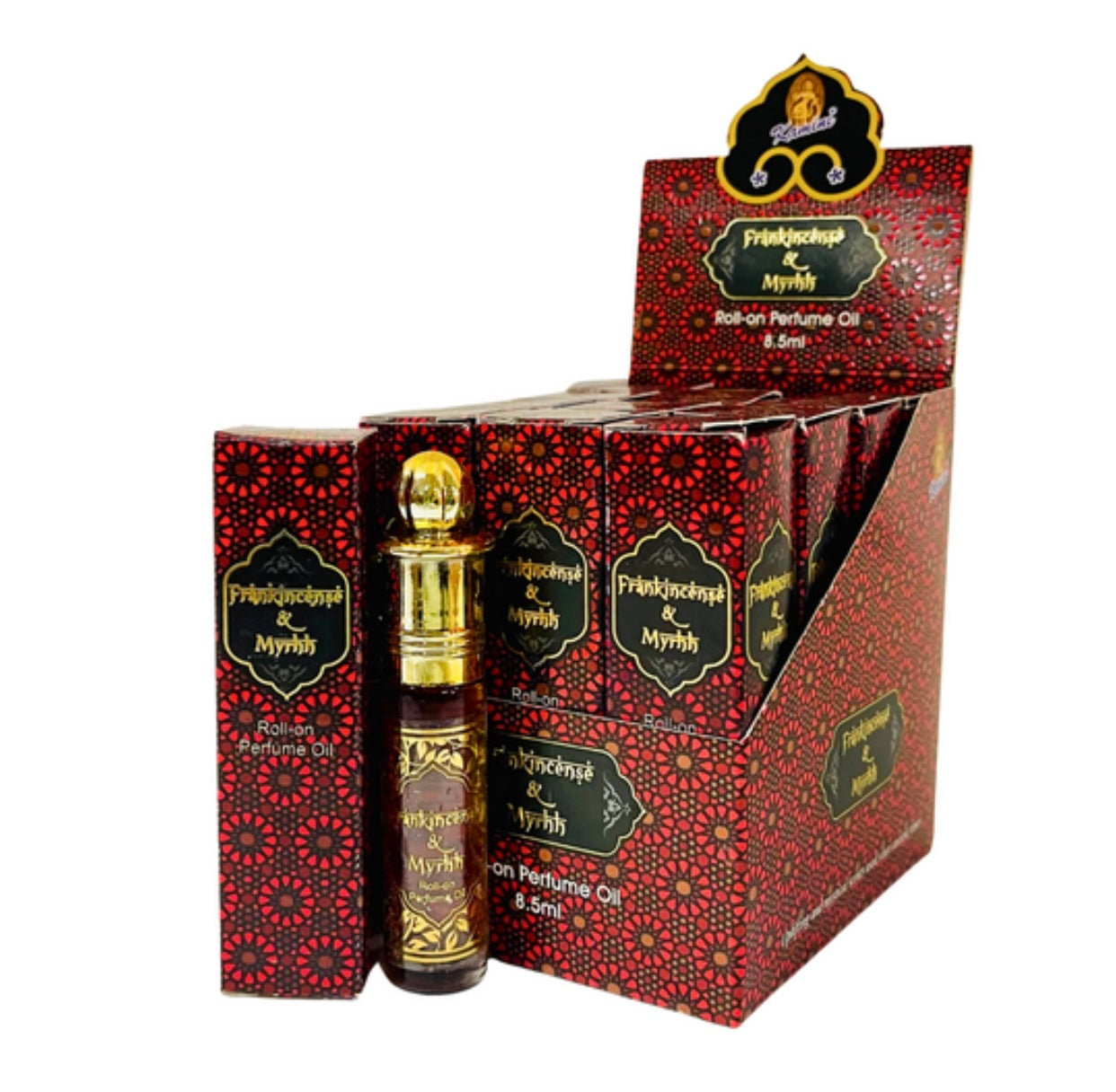 Kamini Frankincense and Myrhh Gold Perfume Oil 8.5ml