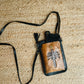 Ohana Palms Travel Wallet Phone Pouch Bag Black
